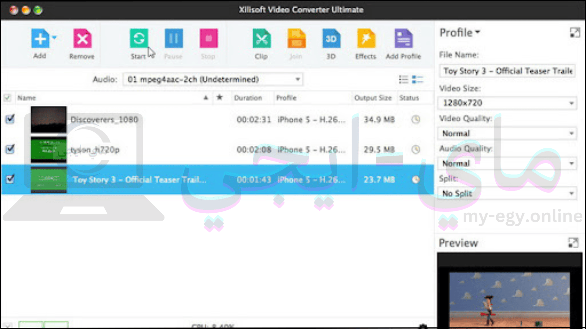 تحميل برنامج Xilisoft Video Converter Ultimate Full