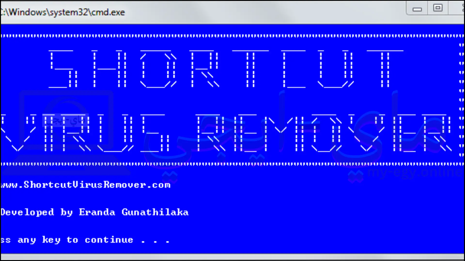 تحميل برنامج Shortcut Virus Remover