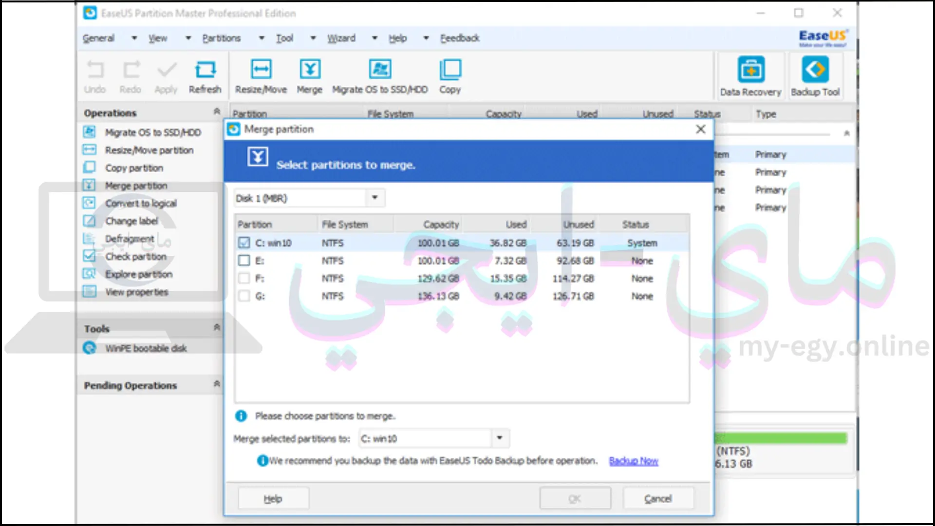 تحميل برنامج easeus partition master كامل من ميديا فاير