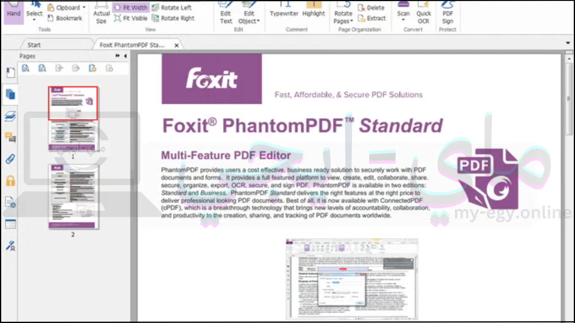 تحميل برنامج Foxit Phantompdf مع التفعيل