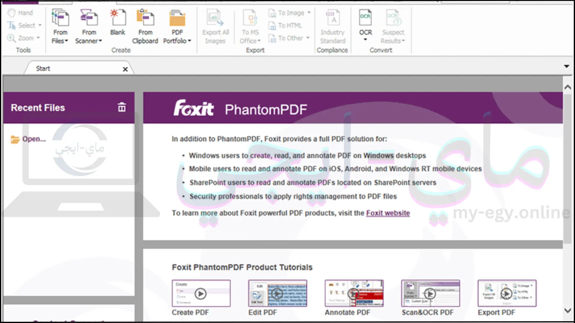 تحميل برنامج Foxit Phantompdf مع التفعيل