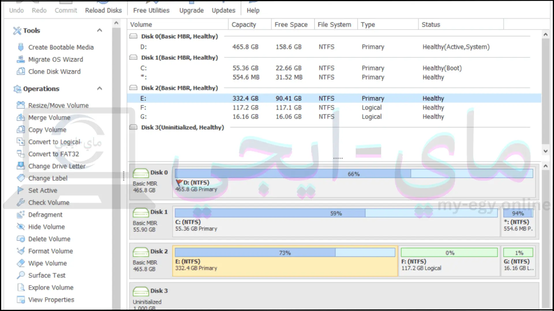 برنامج Macrorit Partition Expert للكمبيوتر