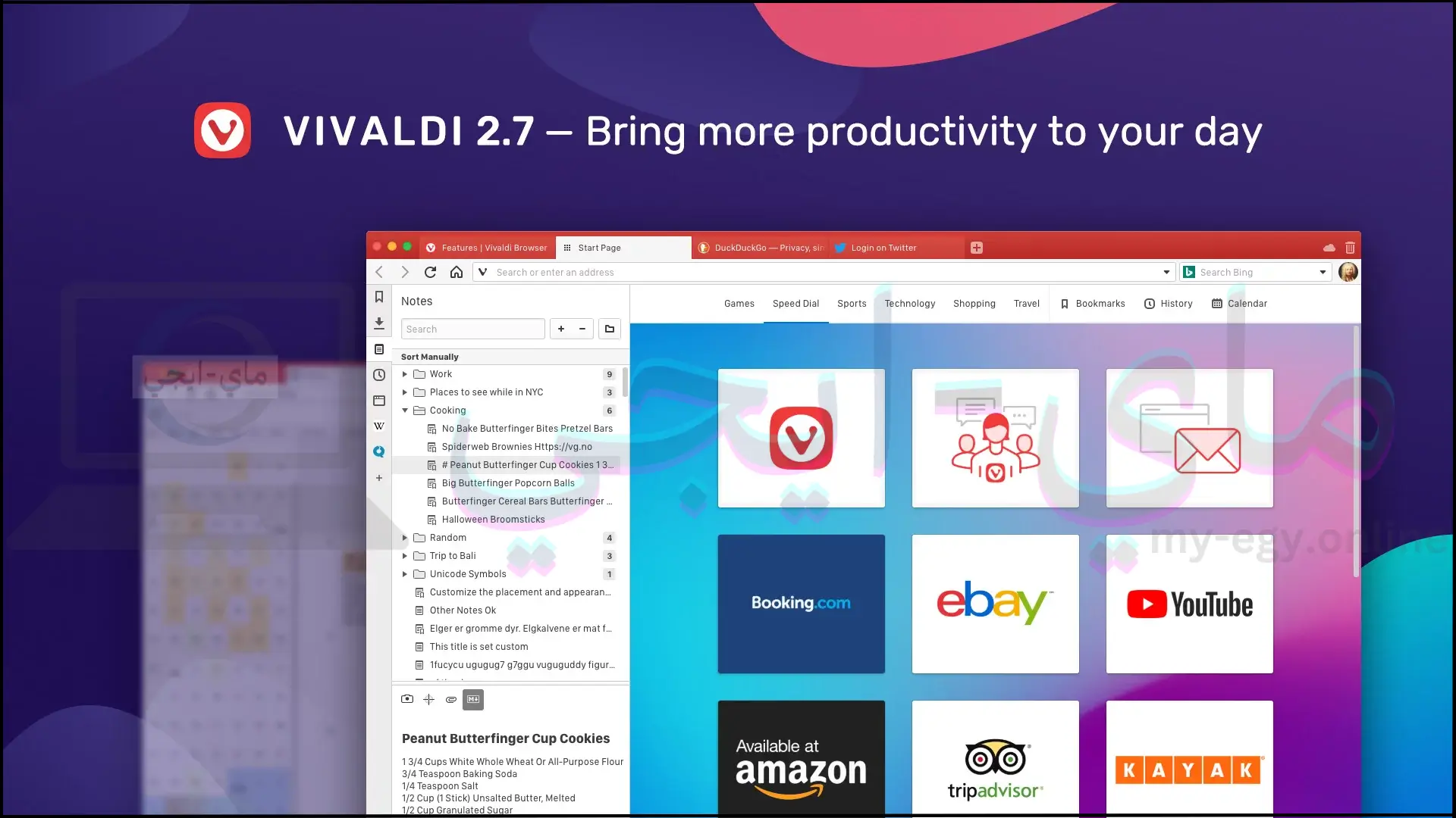 تحميل برنامج Vivaldi للكمبيوتر