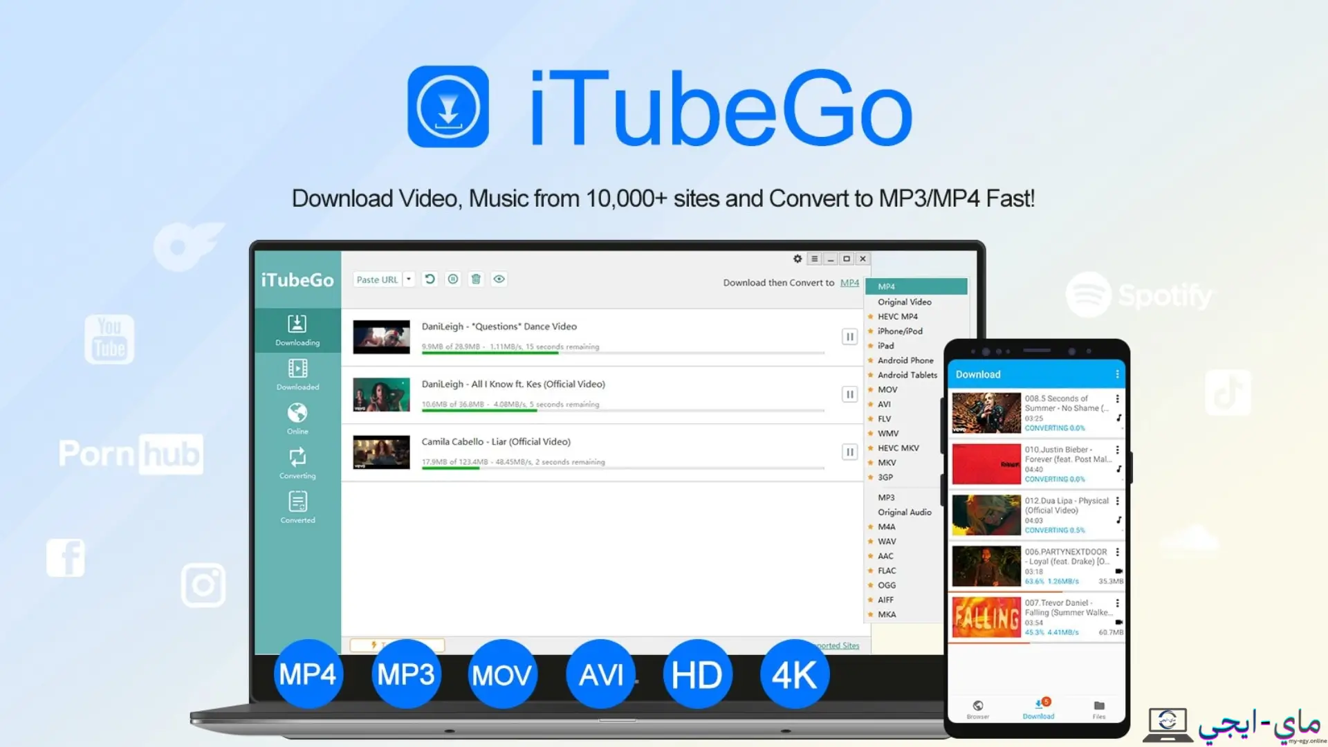 تحميل برنامج iTubeGo YouTube Downloader